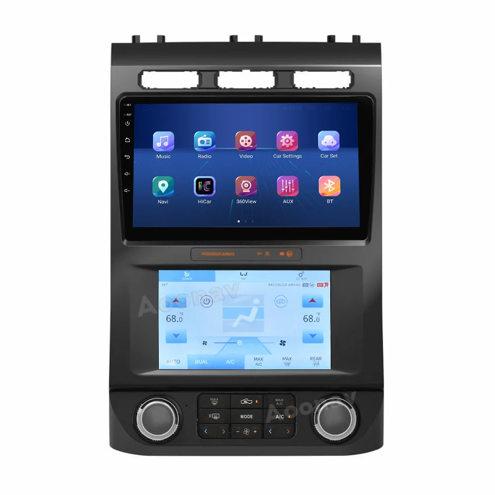 Vanzare Android Radio Auto Pentru Ford F150 F250-2021 Auto Stereo, Player  Multimedia, Navigare GPS BT Carplay Cu AC Panou de Ecran Dublu ~ Automobile,  Piese De Schimb & Accesorii /