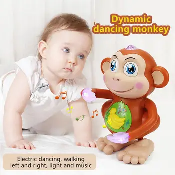 Dans Electrice De Jucarie Electric Maimuță Jucărie Muzică Pentru Copii, Educație Preșcolară Jucărie De Învățare Pentru Muzica Aud Ritmul De Îmbunătățire